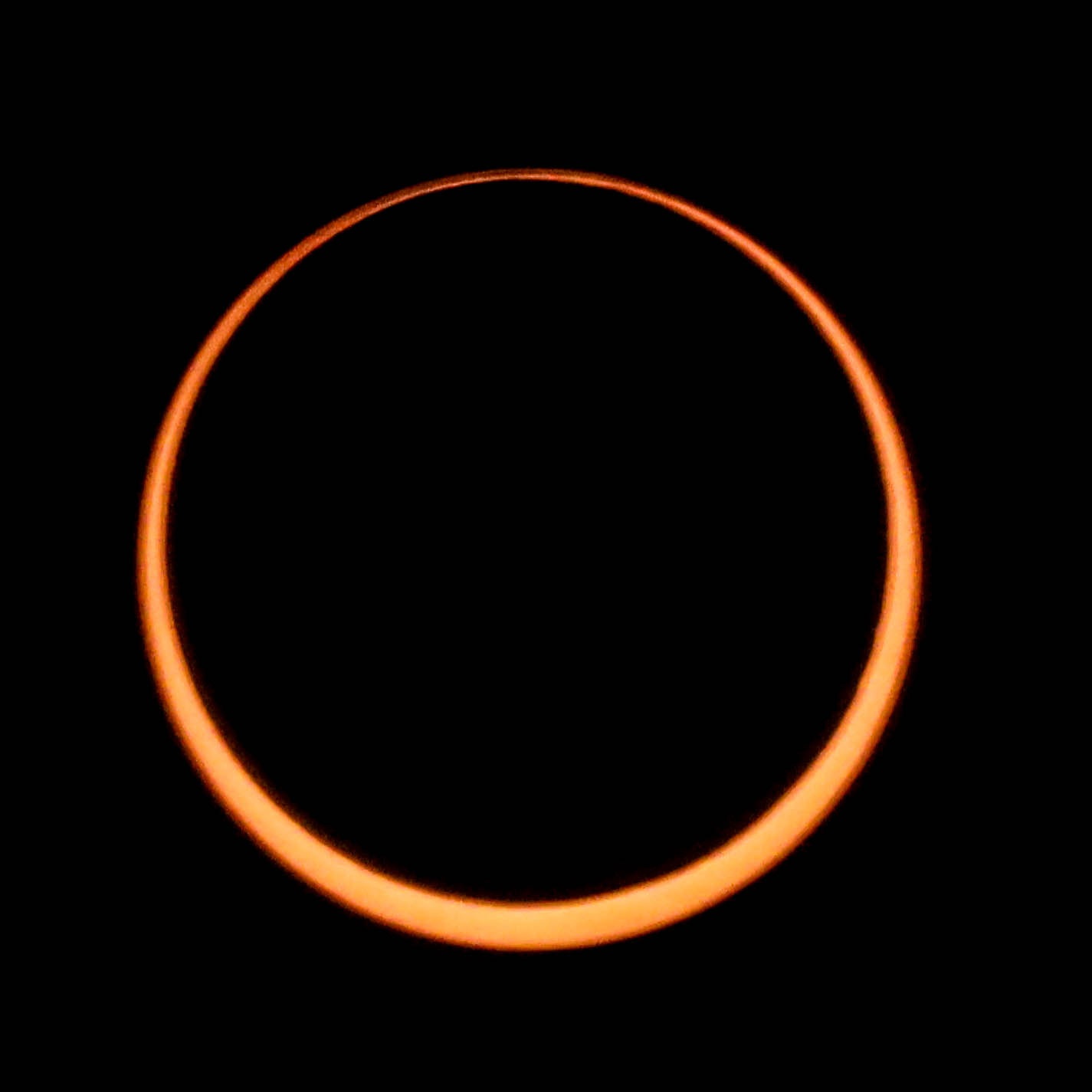 Annular eclipse photograph 14