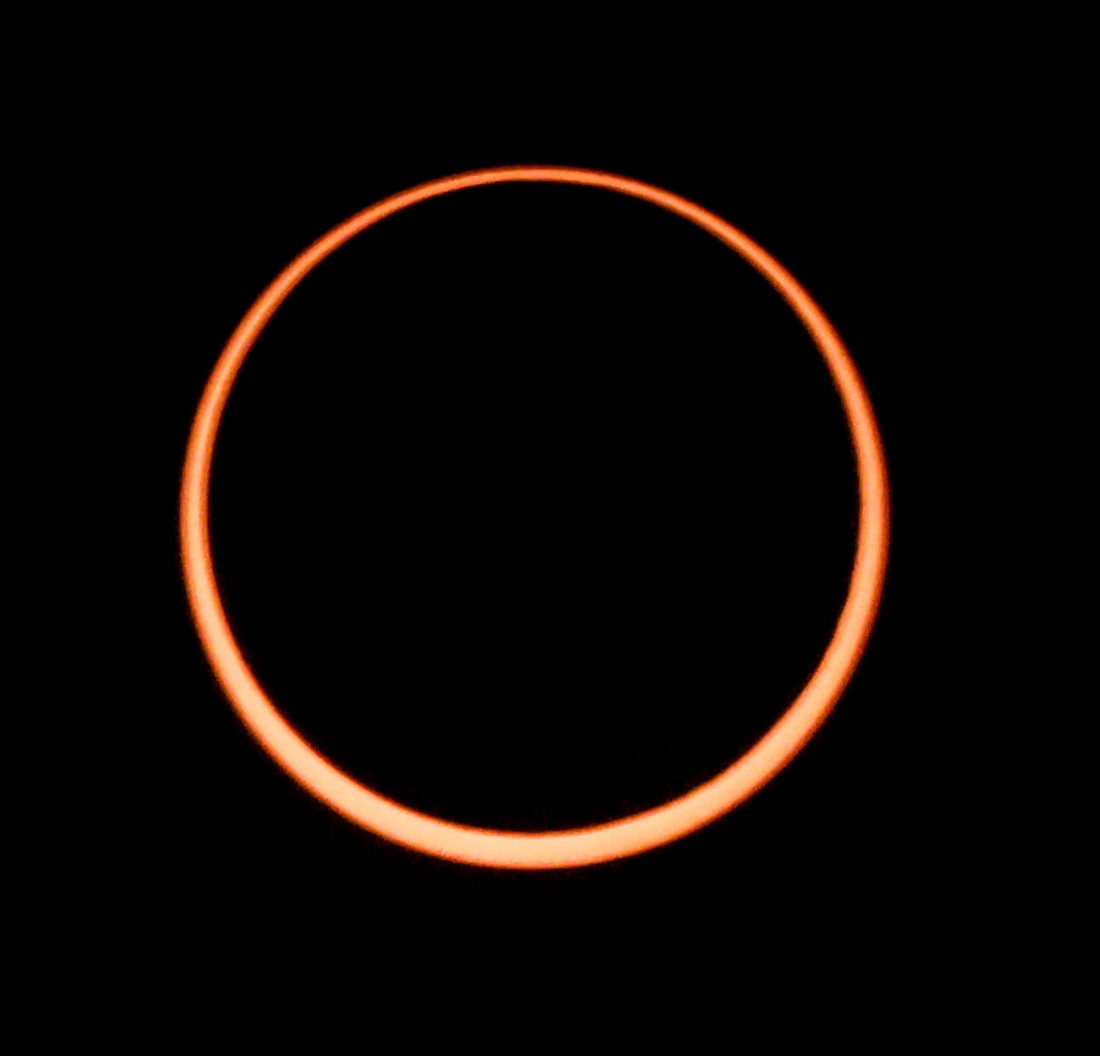Annular eclipse photograph 15